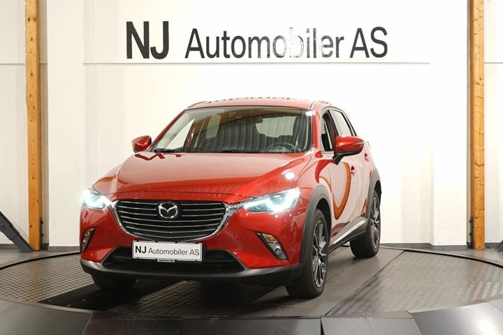 Grå Mazda CX-3 fra 2016