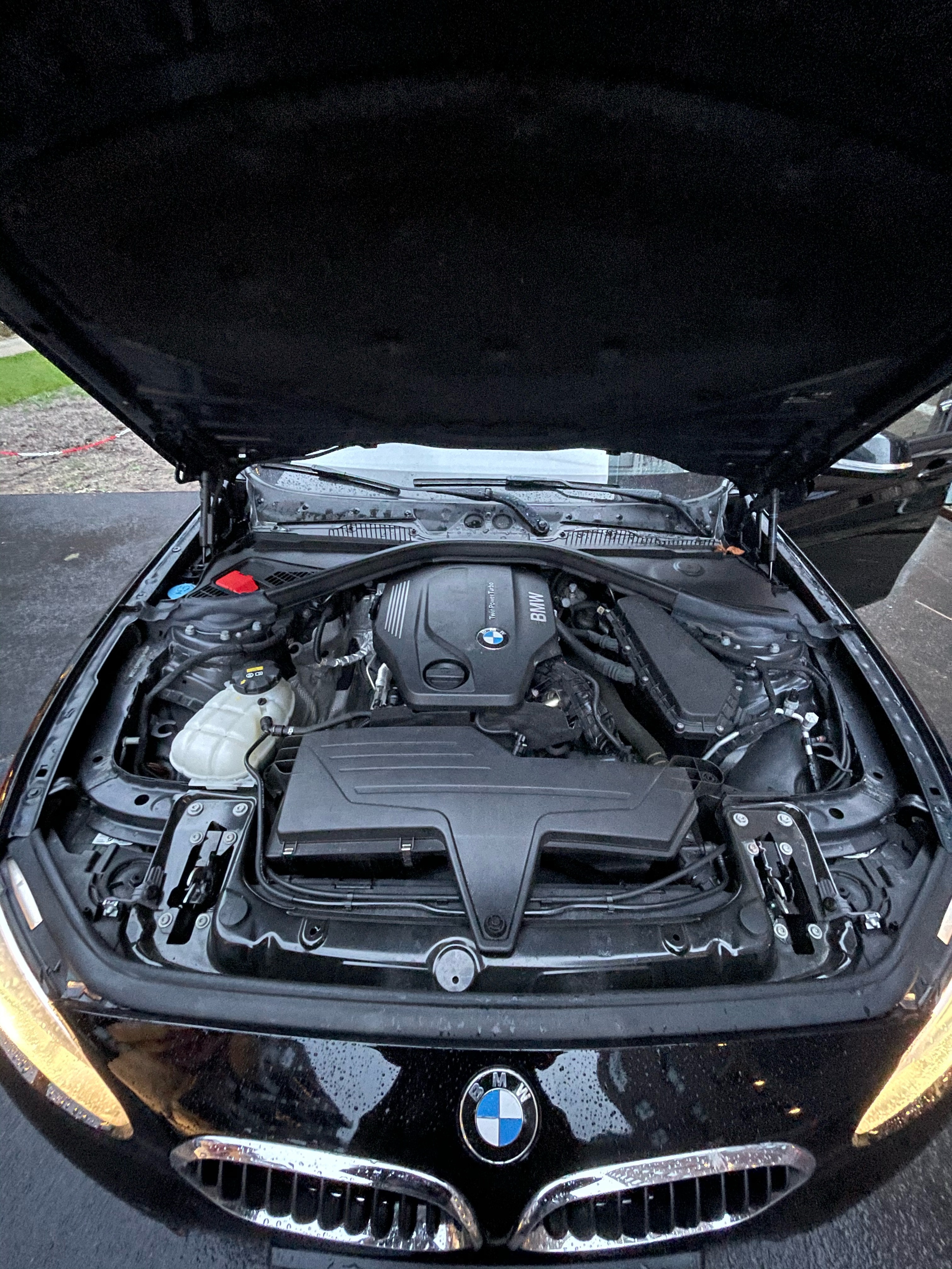 Sort BMW 118d fra 2017