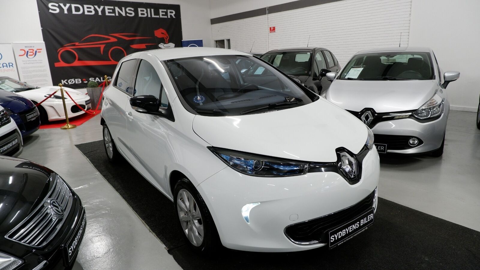 Gul Renault Zoe fra 2015