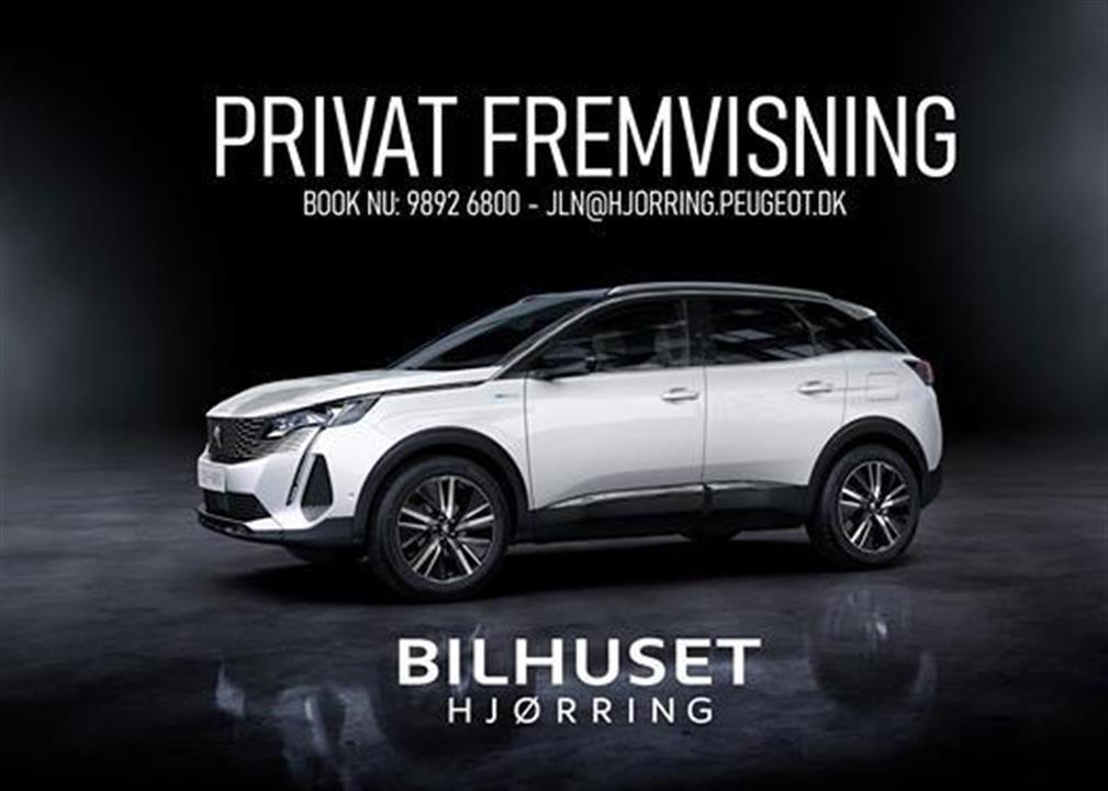 Rød Peugeot 208 fra 2013