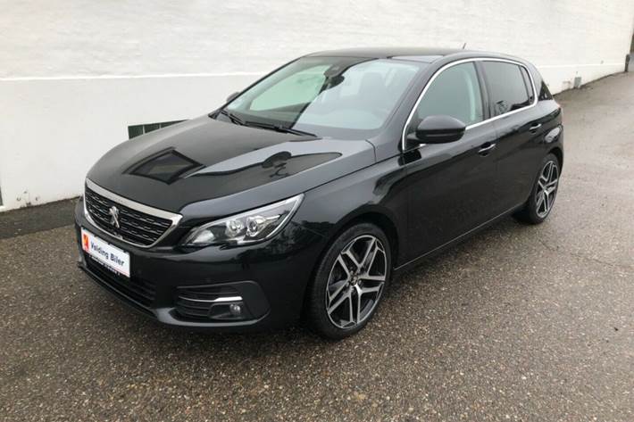 Sort Peugeot 308 fra 2018