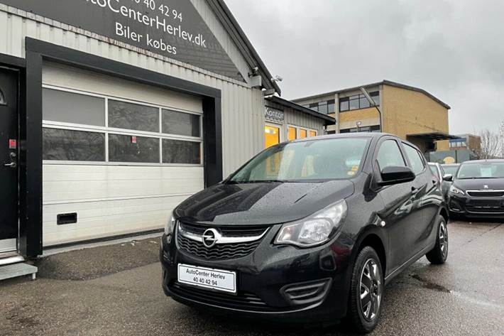 Sort Opel Karl fra 2016
