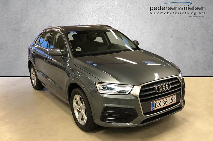 Grå Audi Q3 fra 2018