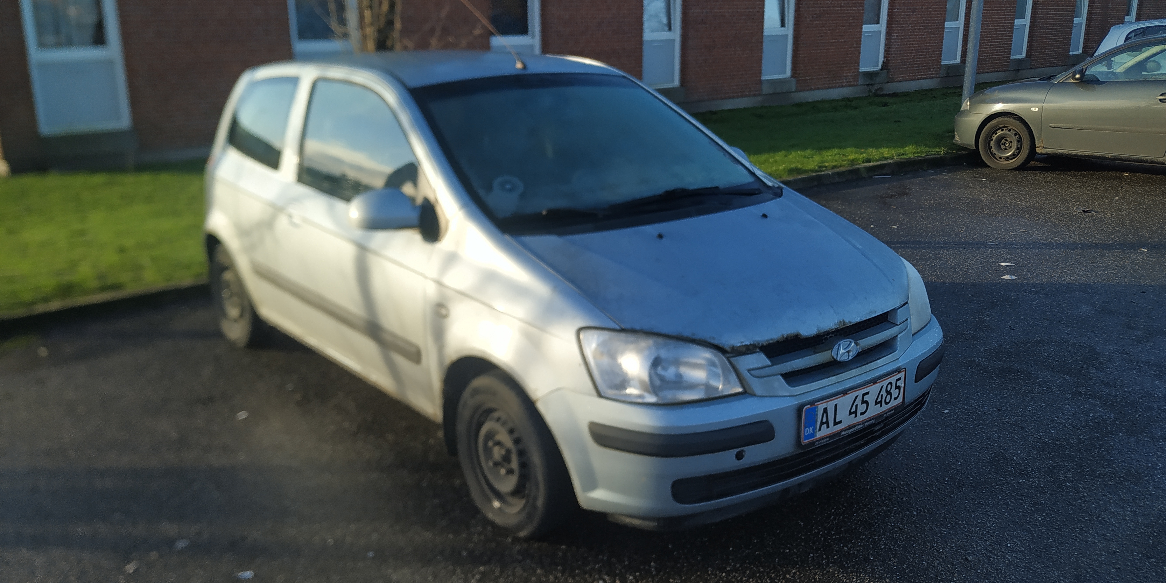 Blå Hyundai Getz fra 2003