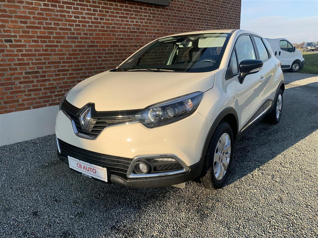 Hvid Renault Captur fra 2016