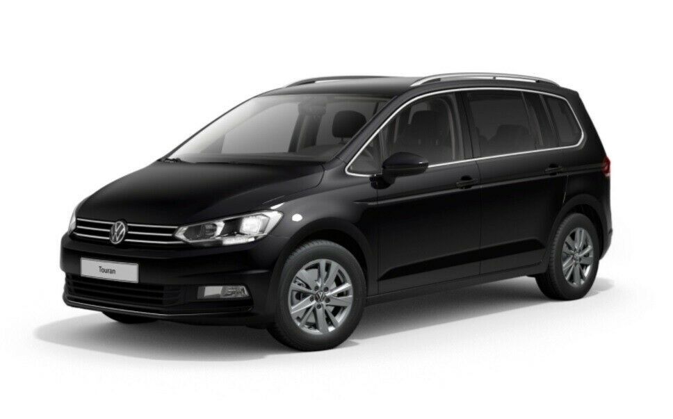 Grå VW Touran fra 2021