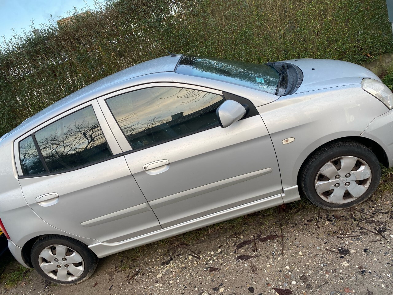 Sølv Kia Picanto fra 2005