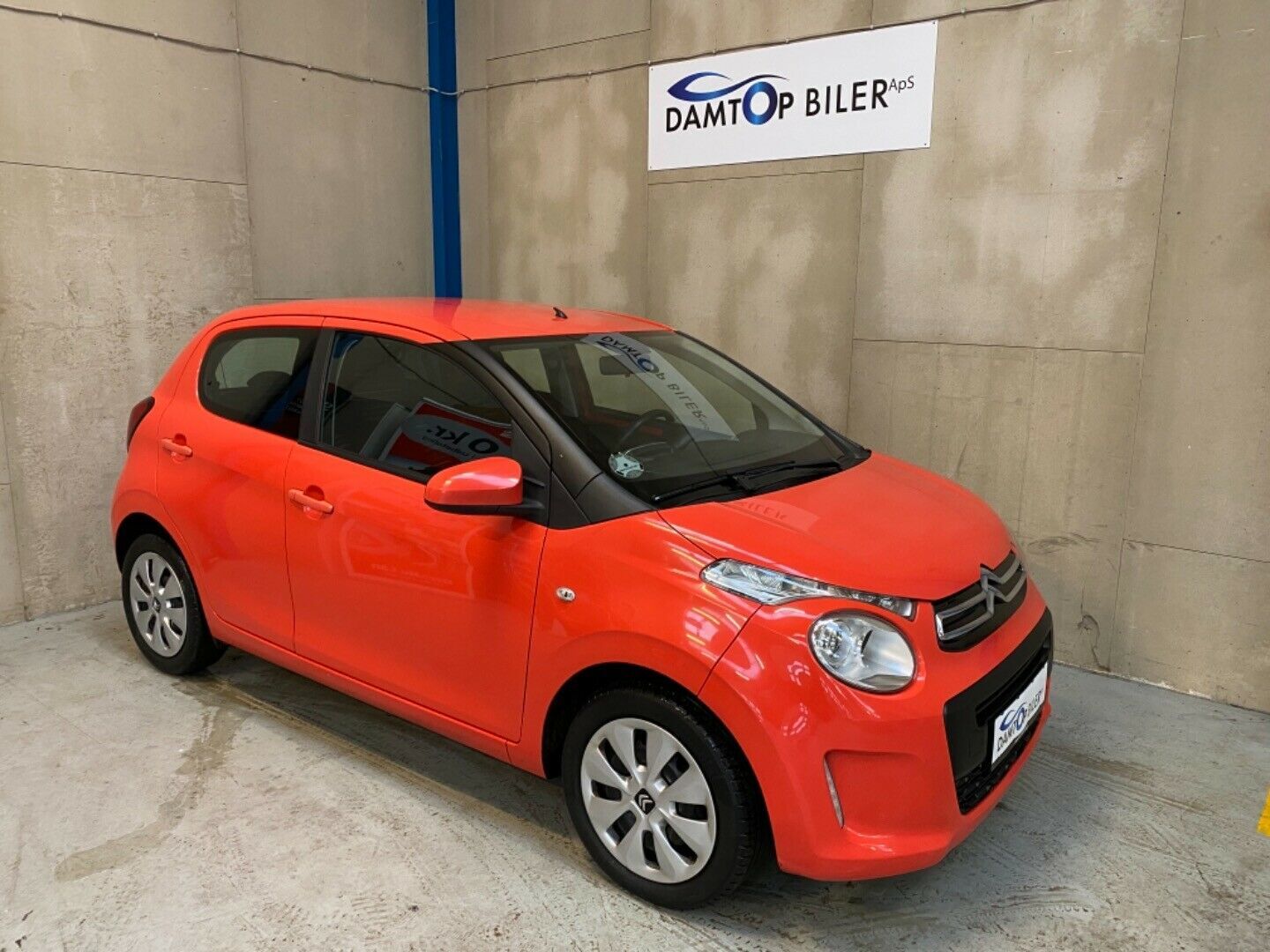 Grøn Citroën C1 fra 2014