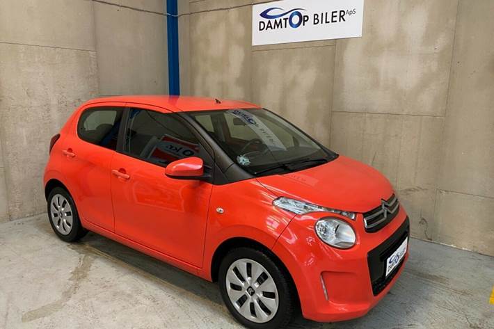 Grøn Citroën C1 fra 2014