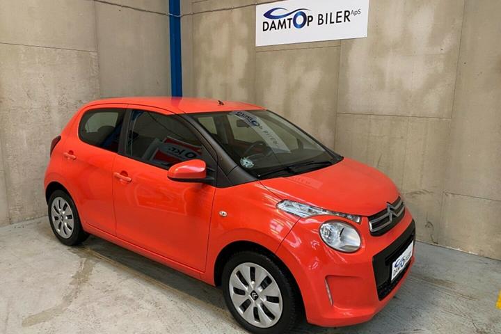Grøn Citroën C1 fra 2014