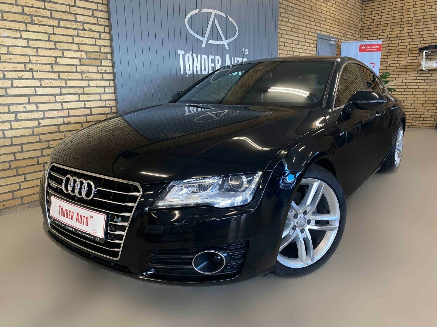 Grå Audi A7 fra 2012