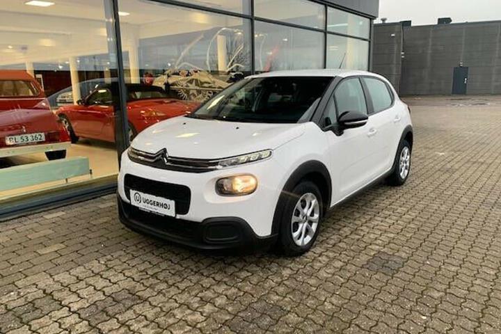 Hvid Citroën C3 fra 2020