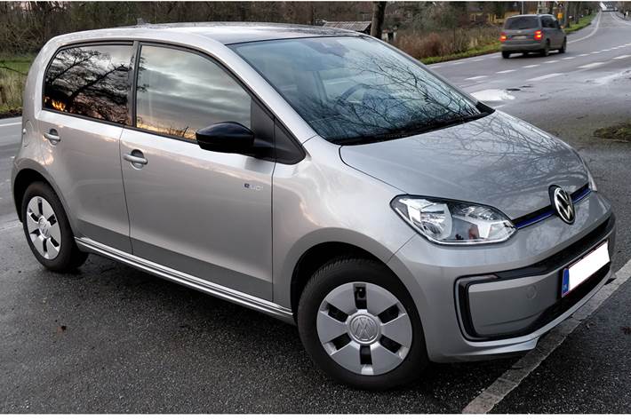 Sølv VW E-UP! fra 2020