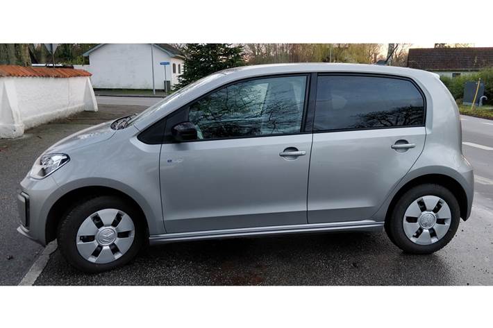 Sølv VW E-UP! fra 2020