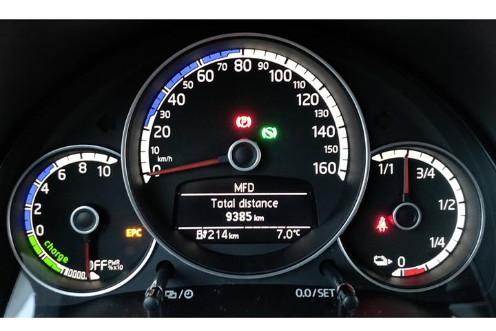 Sølv VW E-UP! fra 2020