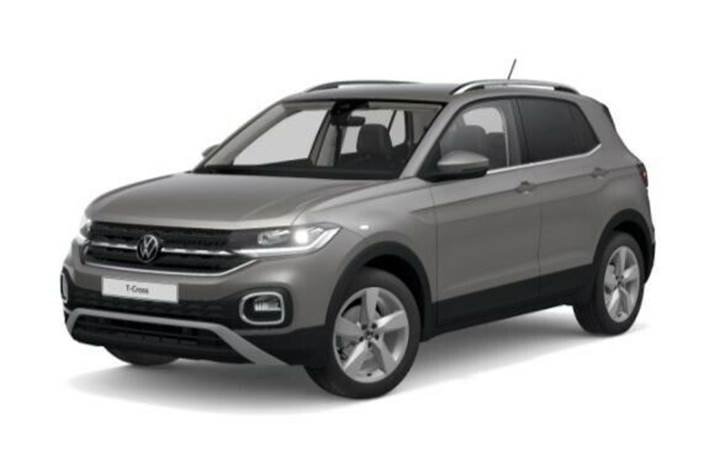 Sølv VW T-Cross fra 2021