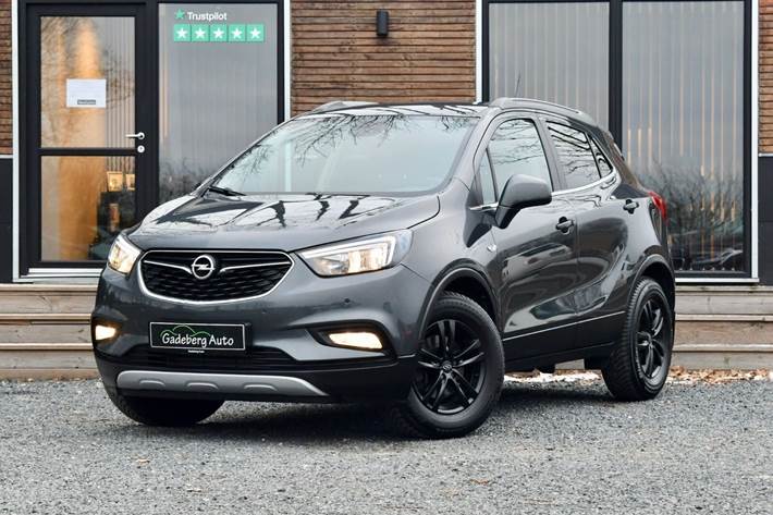 Grå Opel Mokka X fra 2017