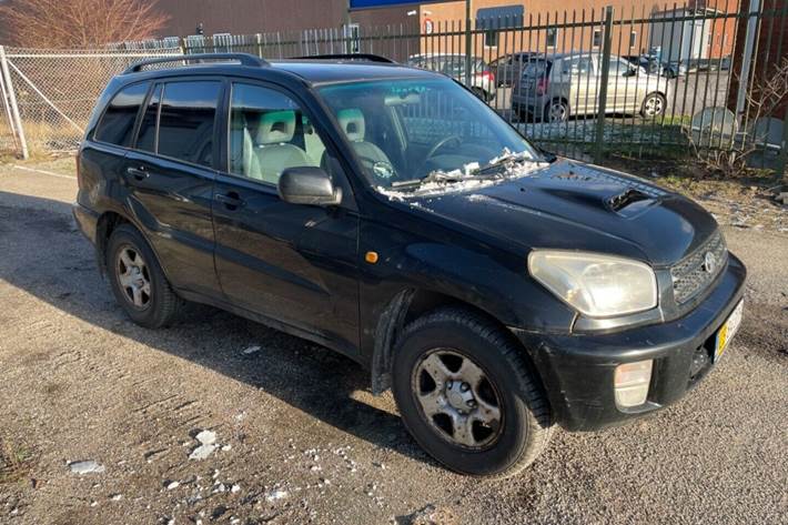 Sort Toyota RAV4 fra 2002