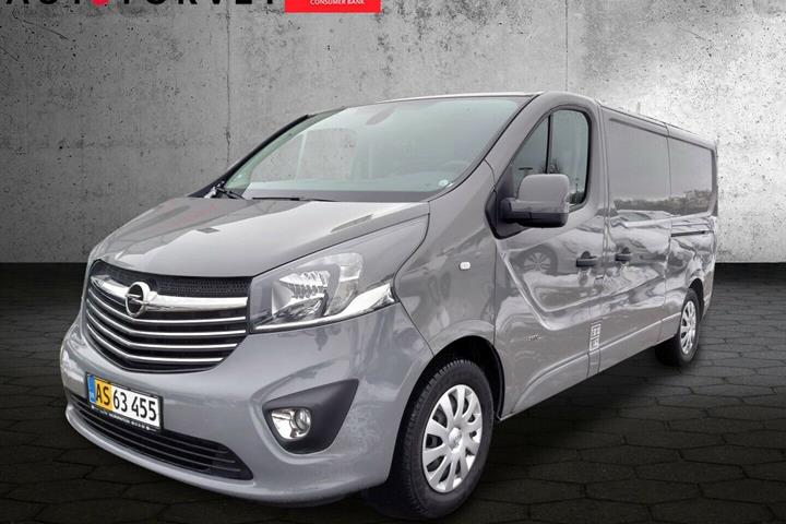 Grå Opel Vivaro fra 2016