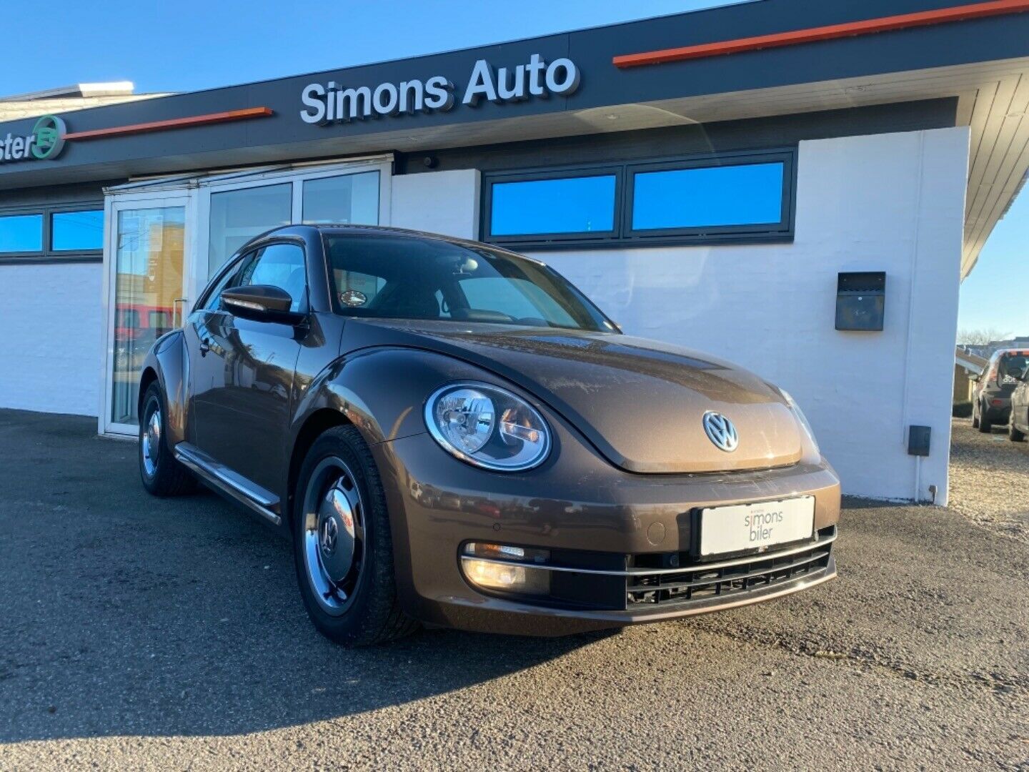 Brun VW The Beetle fra 2015