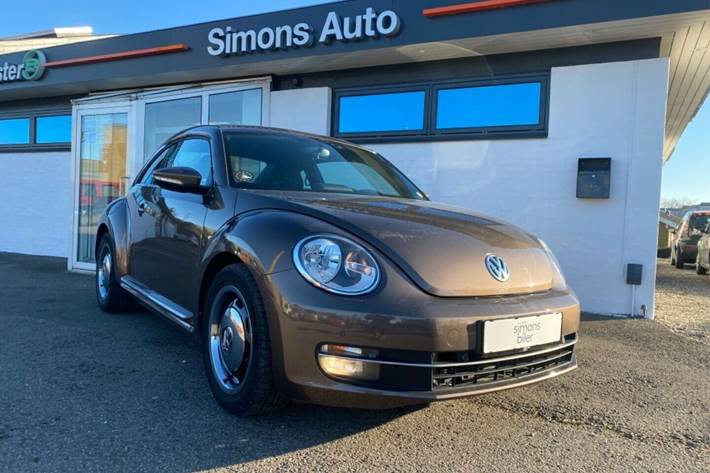 Brun VW The Beetle fra 2015