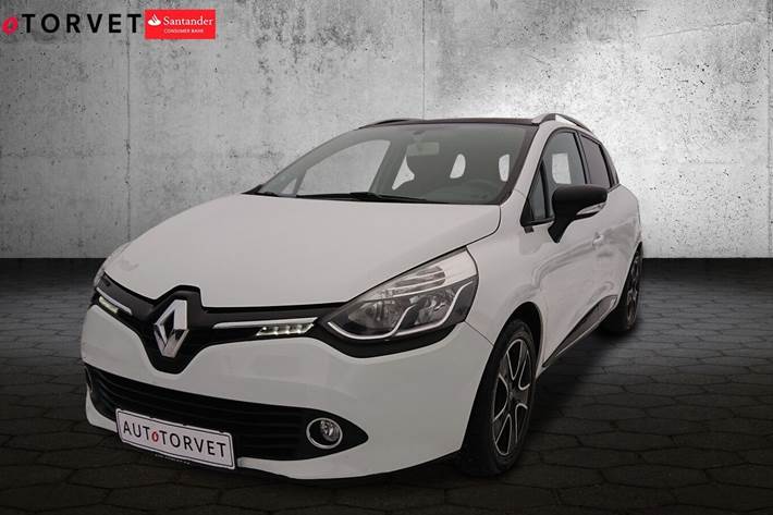 Hvid Renault Clio IV fra 2014