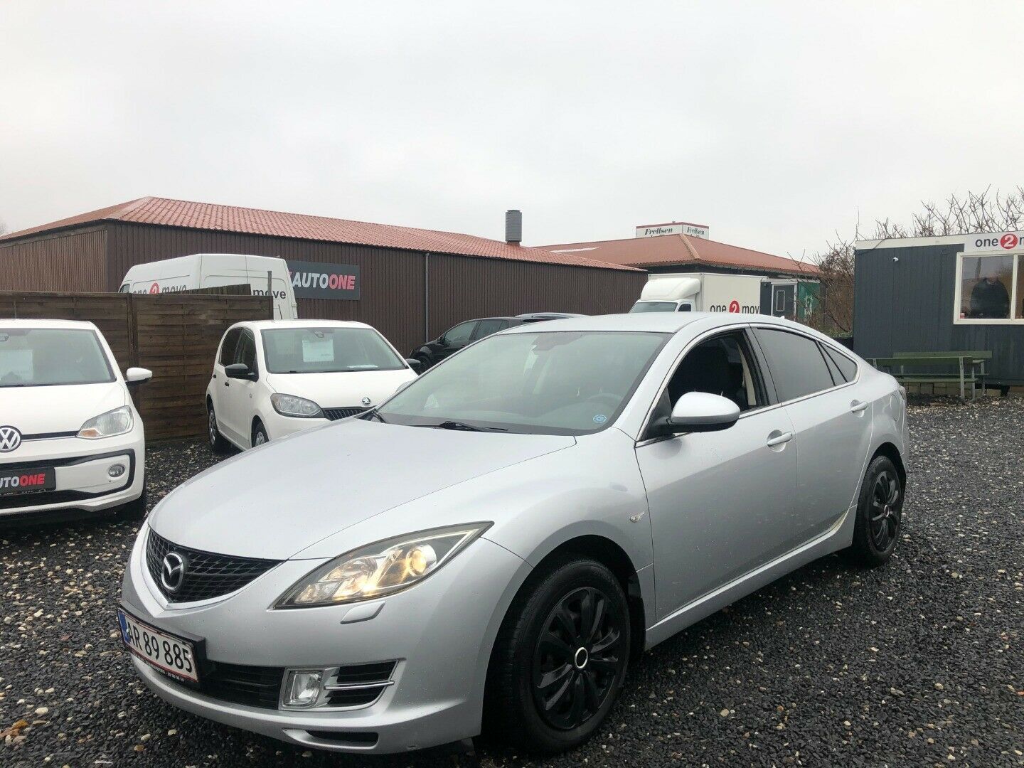 Grå Mazda 6 fra 2009