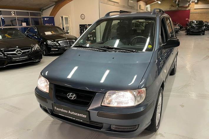 Blå Hyundai Matrix fra 2005