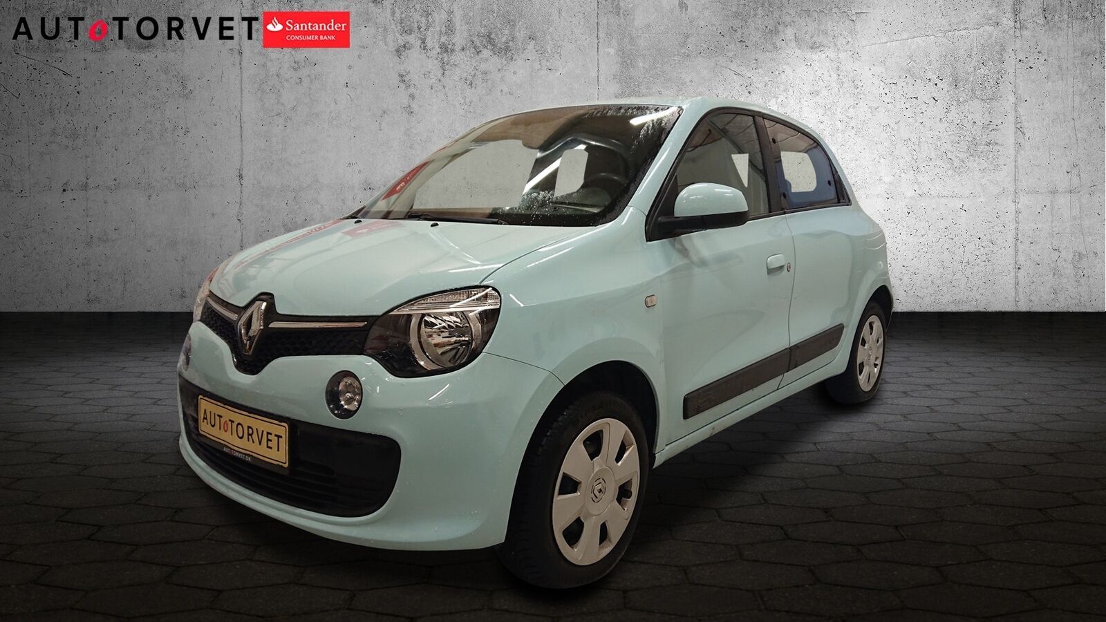Blå Renault Twingo fra 2015
