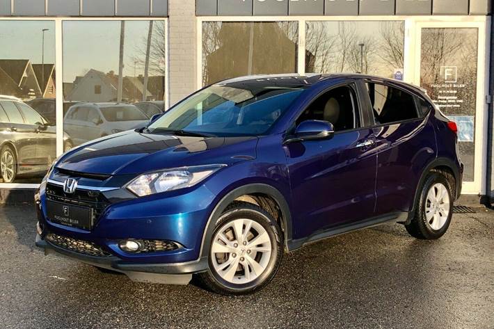 Blå Honda HR-V fra 2016