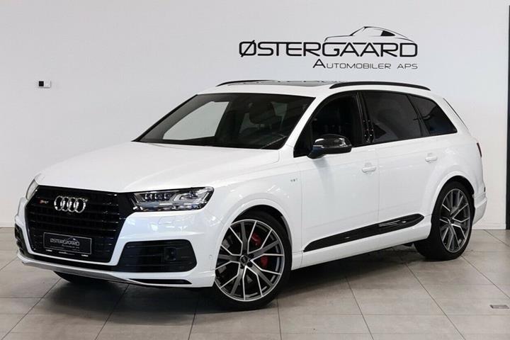 Grå Audi SQ7 fra 2017