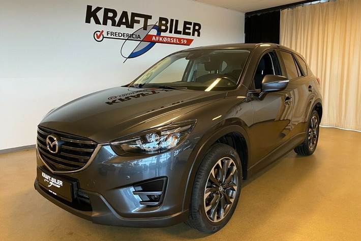 Grå Mazda CX-5 fra 2017