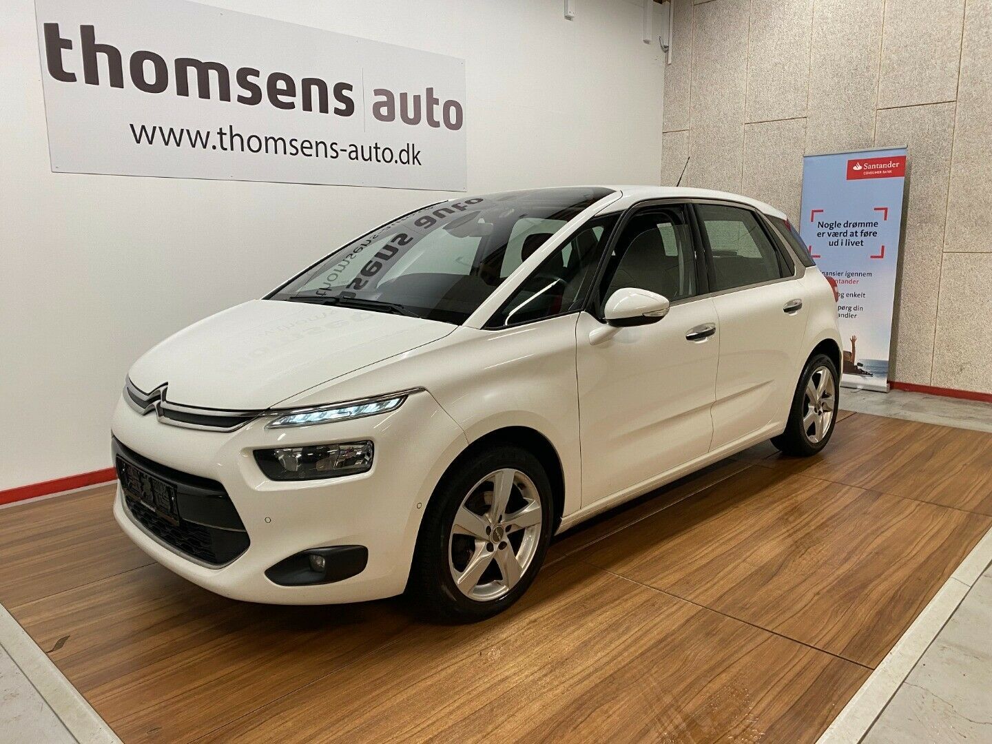 Hvid Citroën C4 Picasso fra 2015