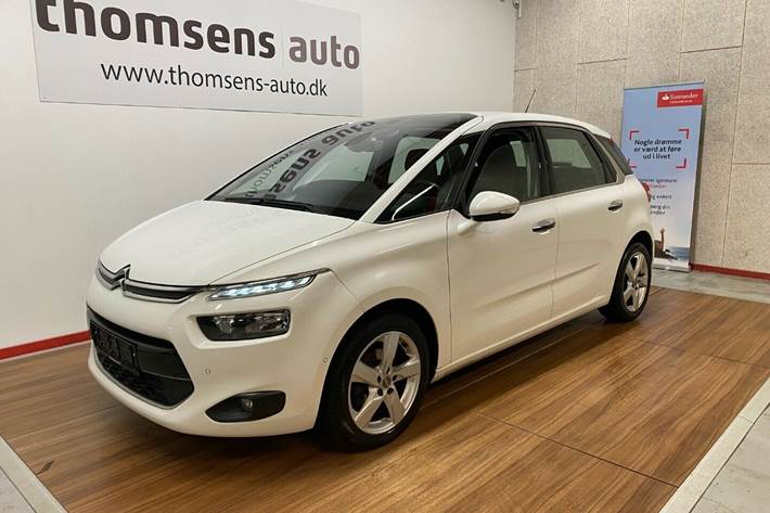 Hvid Citroën C4 Picasso fra 2015