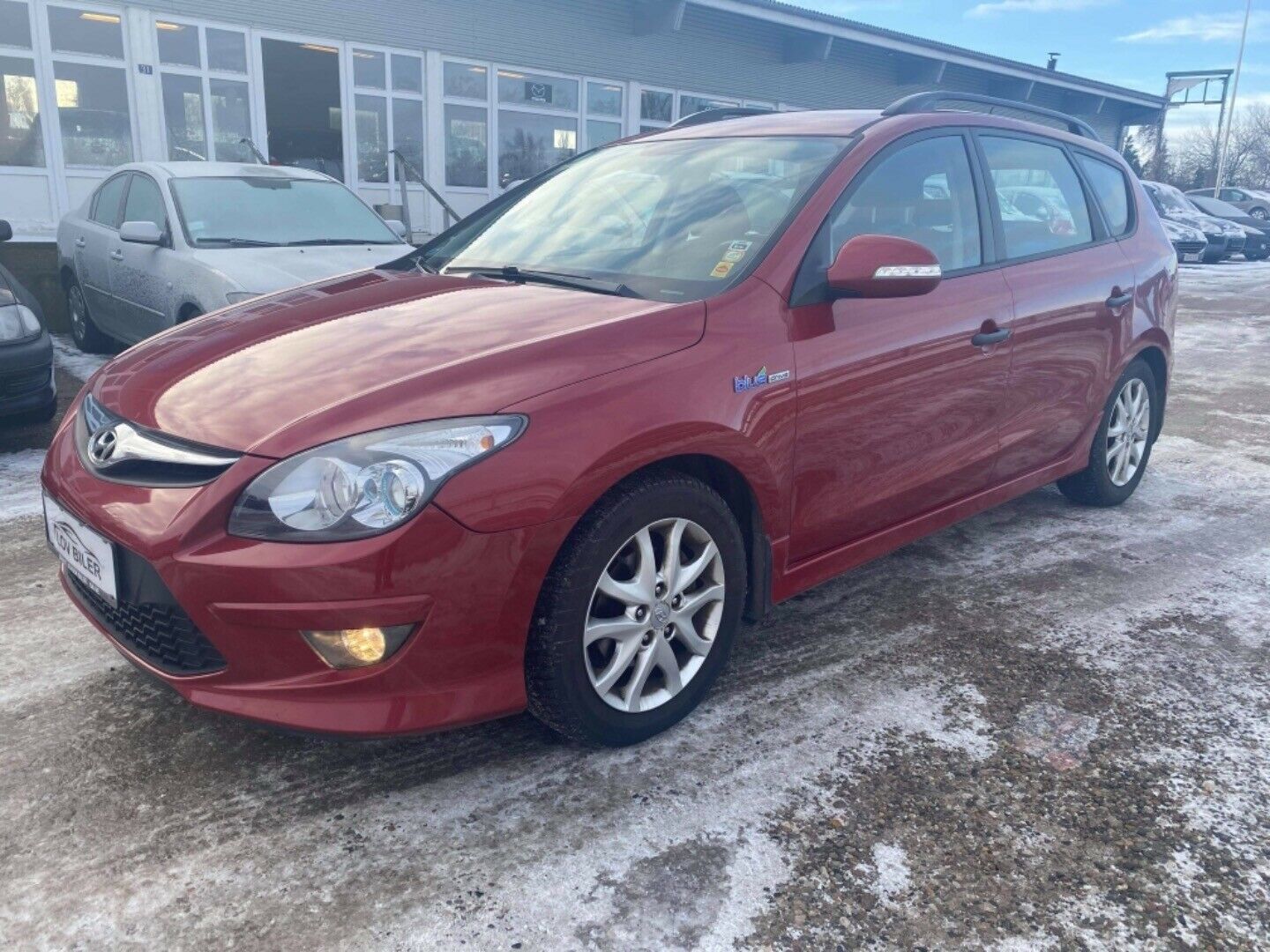 Grå Hyundai i30 fra 2011