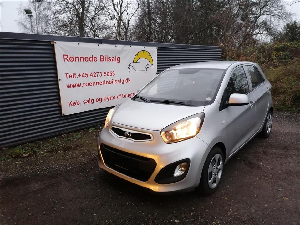 Hvid Kia Picanto fra 2012