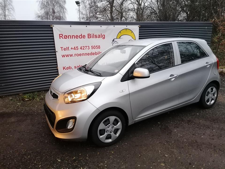 Hvid Kia Picanto fra 2012