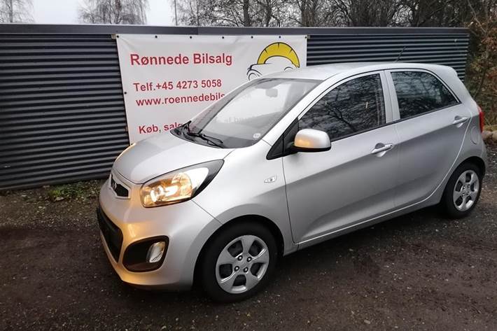 Hvid Kia Picanto fra 2012