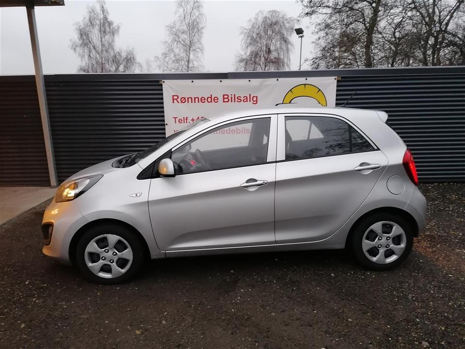 Hvid Kia Picanto fra 2012