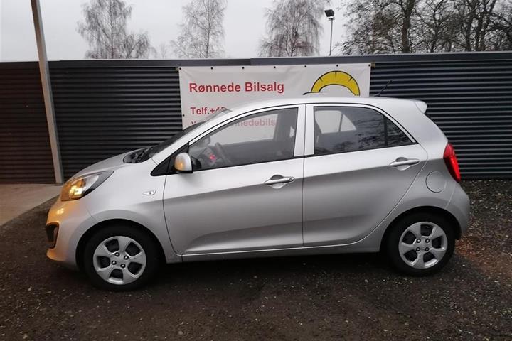 Hvid Kia Picanto fra 2012
