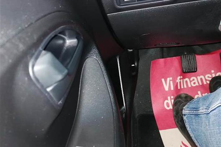 Hvid Kia Picanto fra 2012