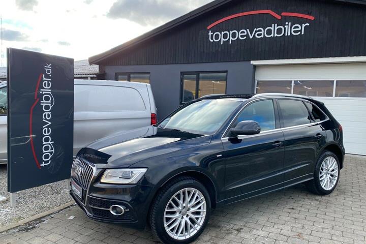 Sort Audi Q5 fra 2013