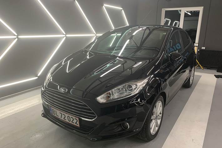 Sort Ford Fiesta fra 2017