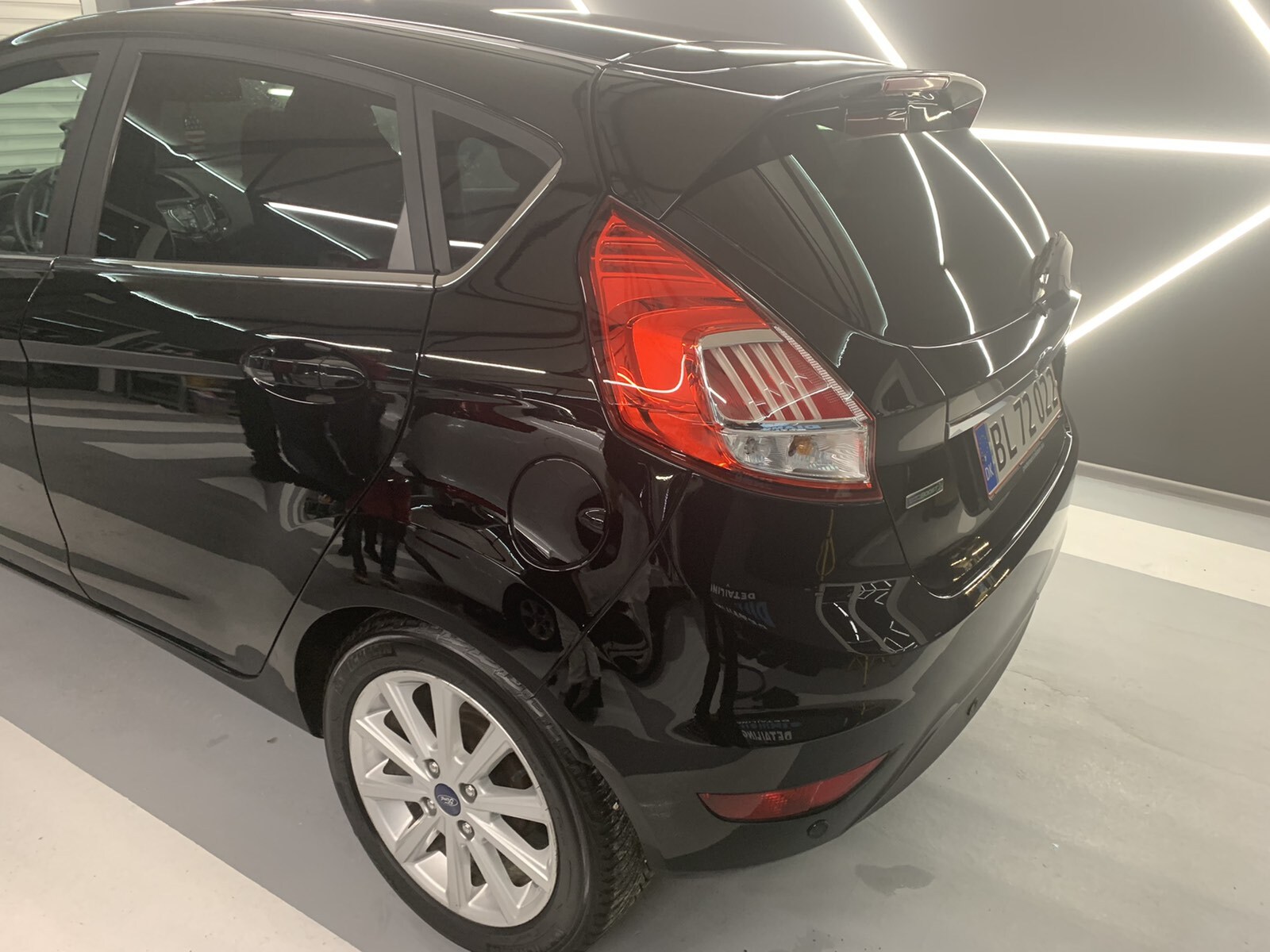 Sort Ford Fiesta fra 2017