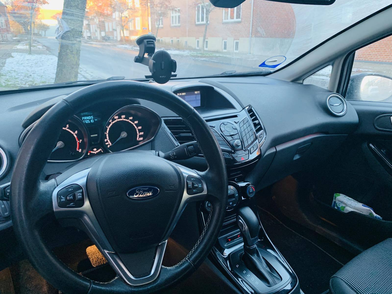 Sort Ford Fiesta fra 2017