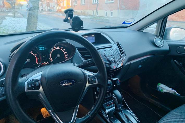 Sort Ford Fiesta fra 2017