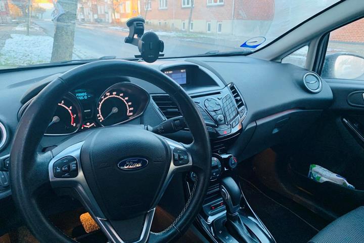 Sort Ford Fiesta fra 2017