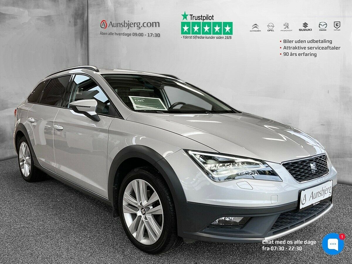 Grå Volvo V40 CC fra 2017