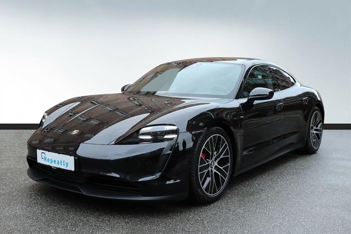 Sort Porsche Taycan 4S fra 2021
