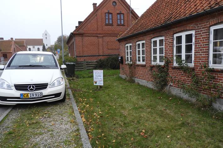 Hvid Mercedes A160 fra 2011